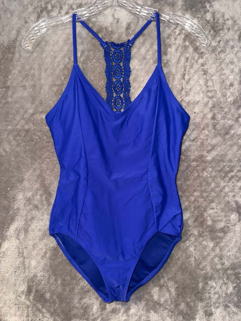 YMI One Piece Blue Swimsuit Size M